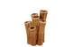 Inga Barrier Brown Vase Tube Active Glaze 15x12x21