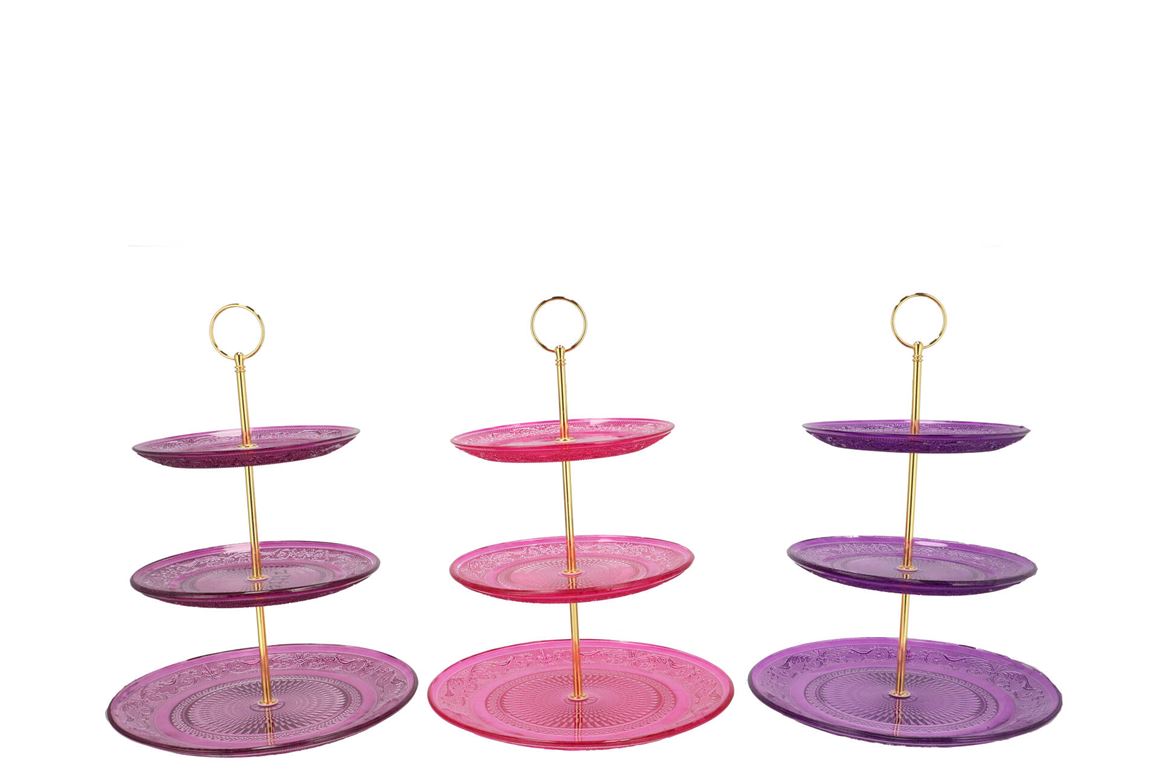 Dayah Sky Purple Mix Cake Shelf Ass 18/20/25x33cm