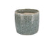 Iron Stone Light Blue Glazed Pot 9x8cm