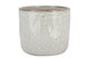 Iron Stone White Glazed Pot 21x19cm