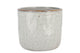 Iron Stone White Glazed Pot 19x17cm