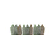 Amsterdam House Green Mix Candle 4x4x12cm