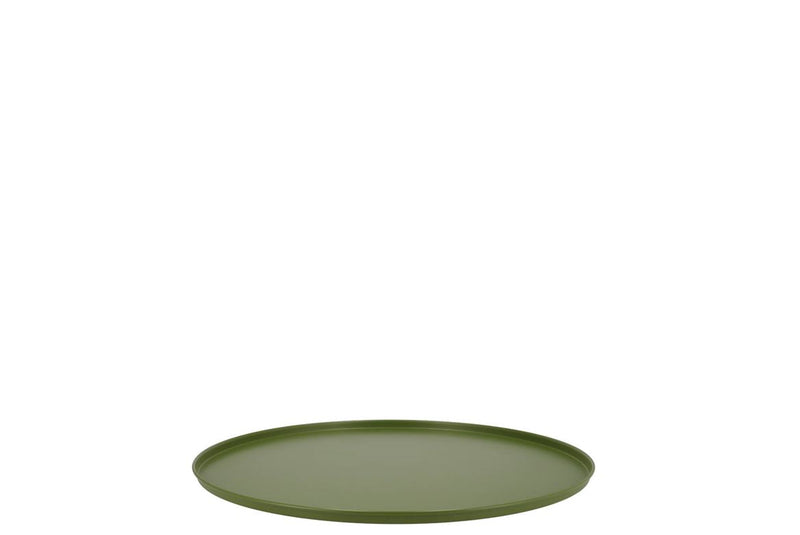 Coaster Olive Tray Metal 25x25x2cm