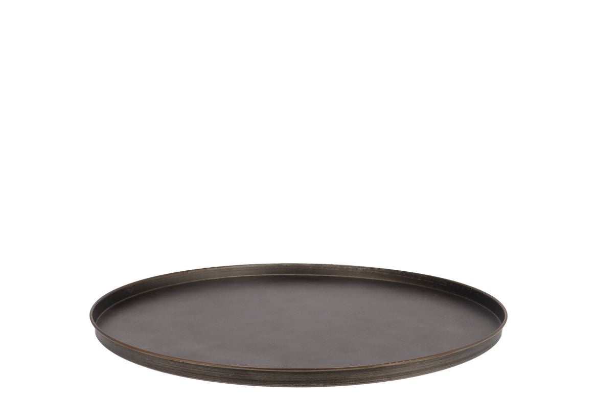 Coaster Bronze Tray Metal 25x25x2cm