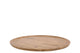 Mumbai Mango Wooden Tray Round Small Edge 33x33x2c