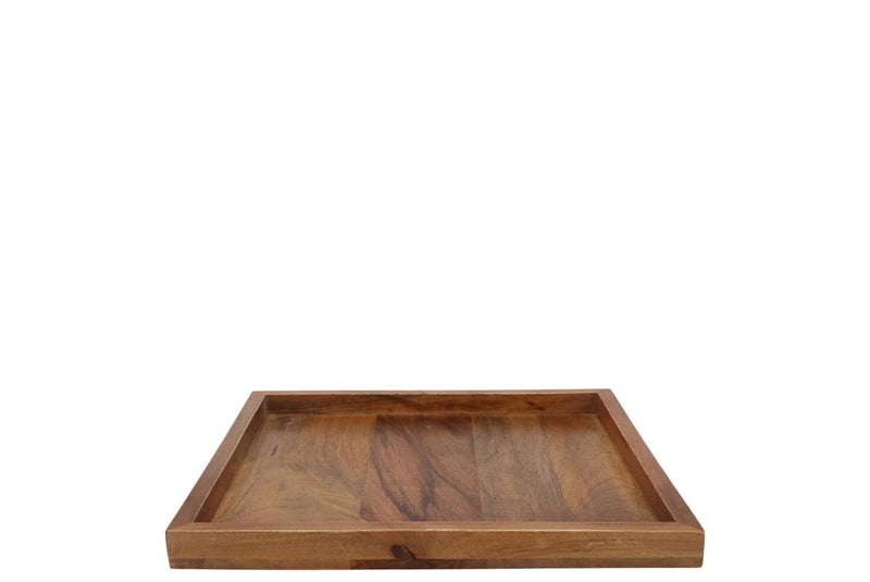 Mumbai Mango Wooden Tray Square 25x25x3cm