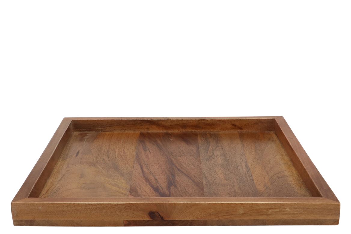 Mumbai Mango Wooden Tray Square 37x37x3cm