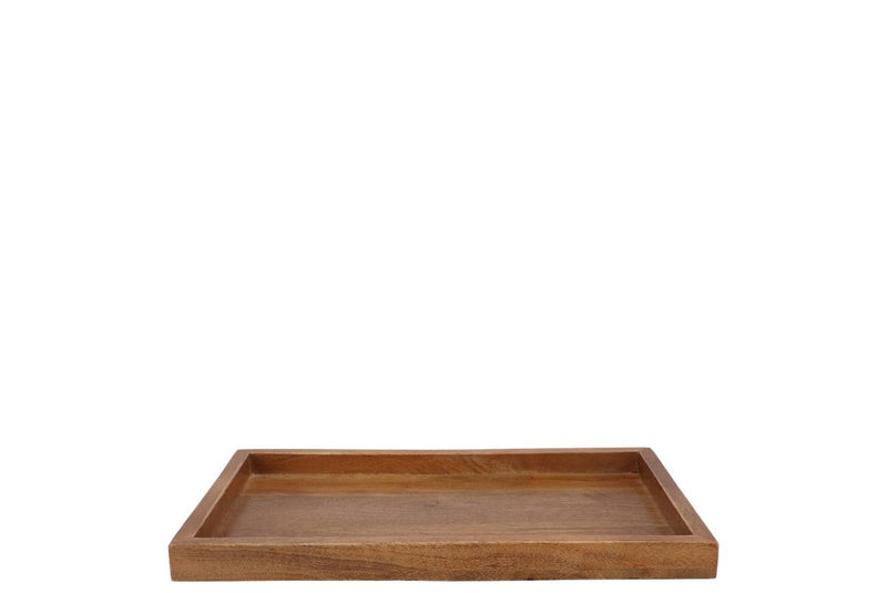 Mumbai Mango Wooden Tray Rectangular 29x16x3cm