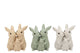 Farm Nature Mix Rabbit Family Ass 19x13x24cm Nm