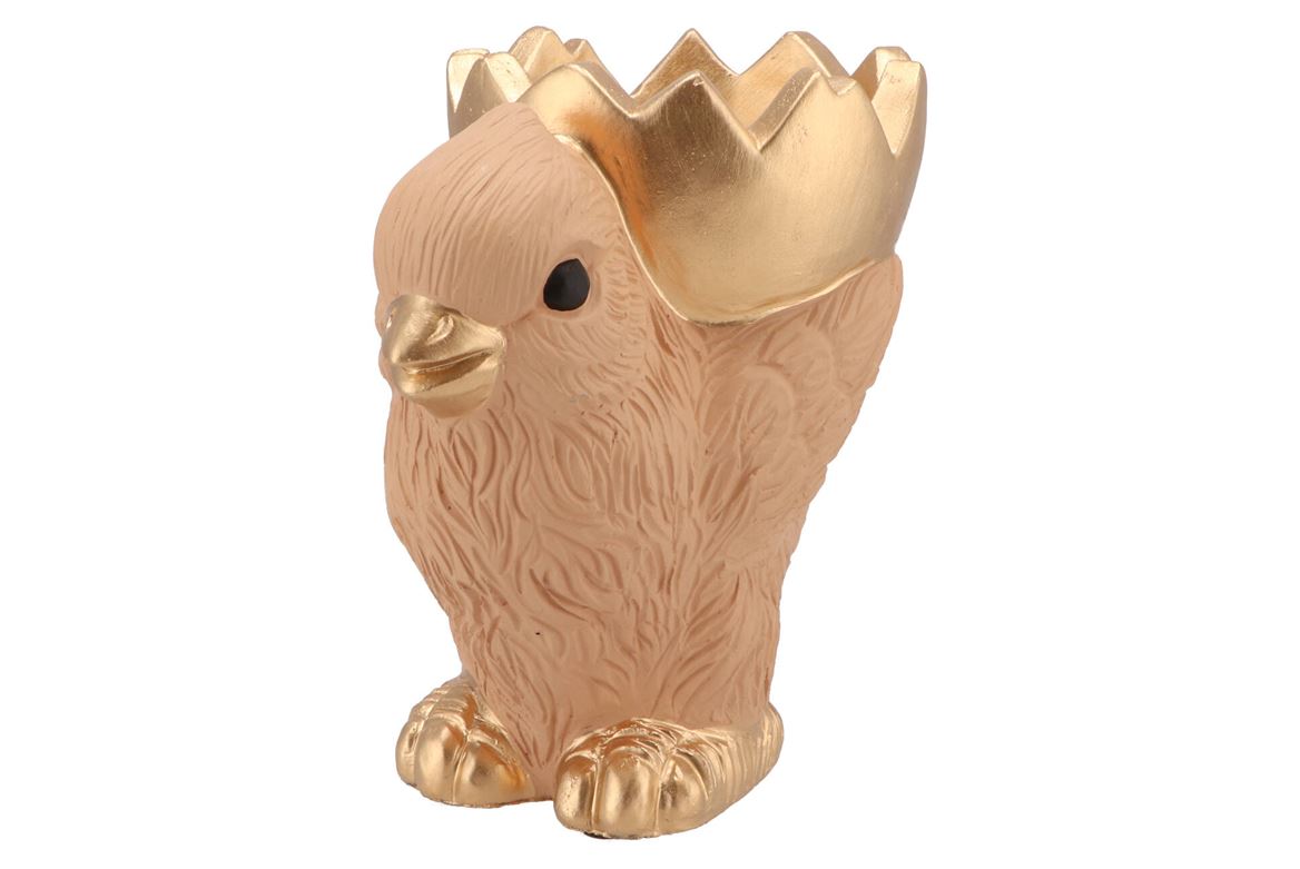 Easter Chicken-bowl Light Orange 22x15x22cm Nm