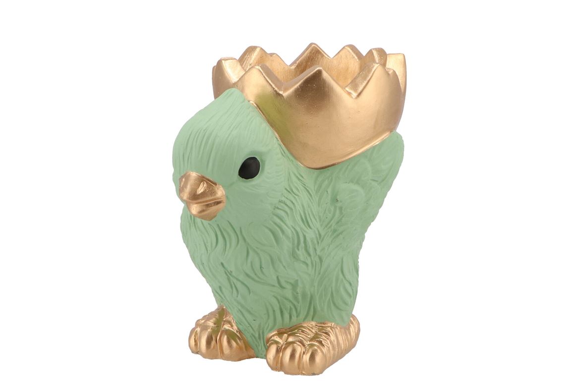 Easter Chicken-bowl Light Green 19x12x19cm Nm