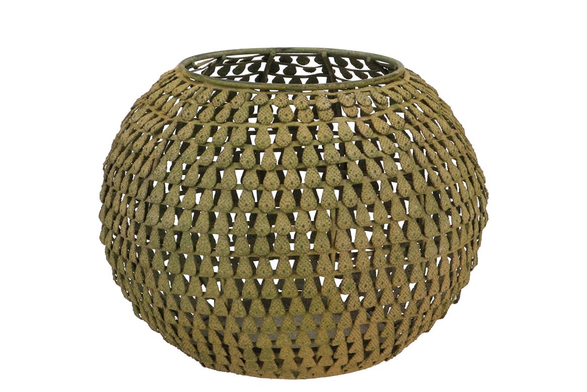 Casablanca Green T-lights Iron 20x20x16