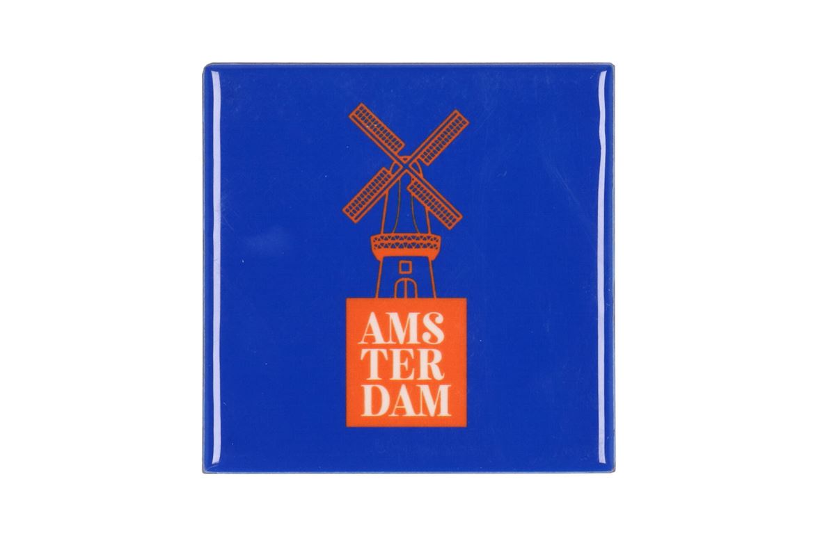 Tile Amsterdam Blue 10x10x1cm