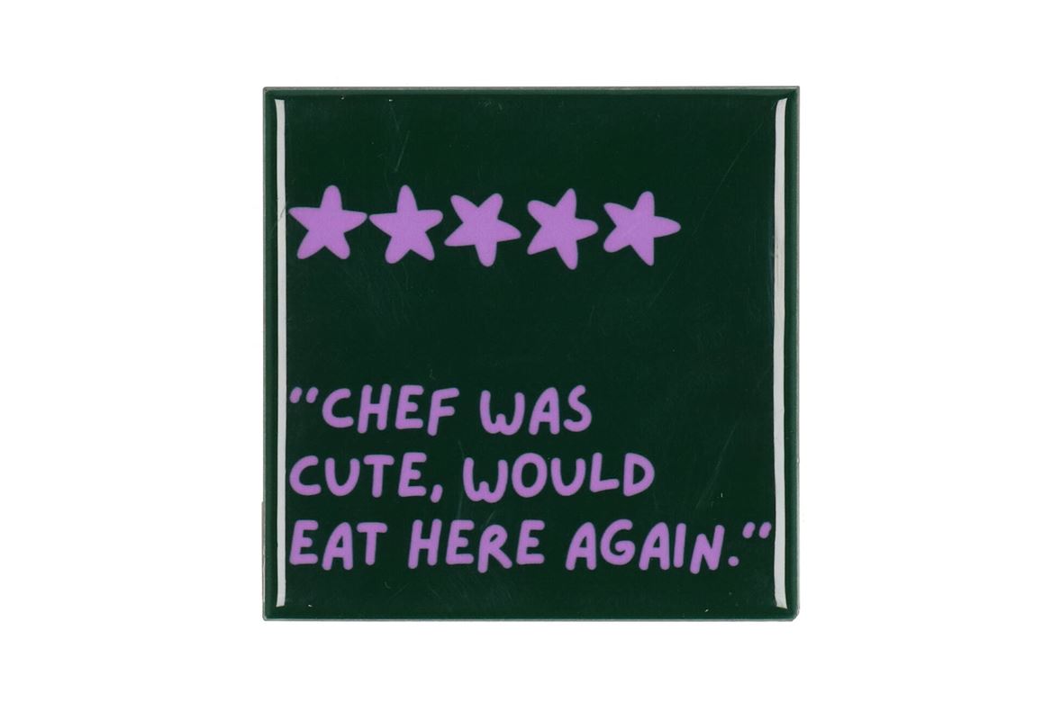 Tile Chef Green 10x10x1cm