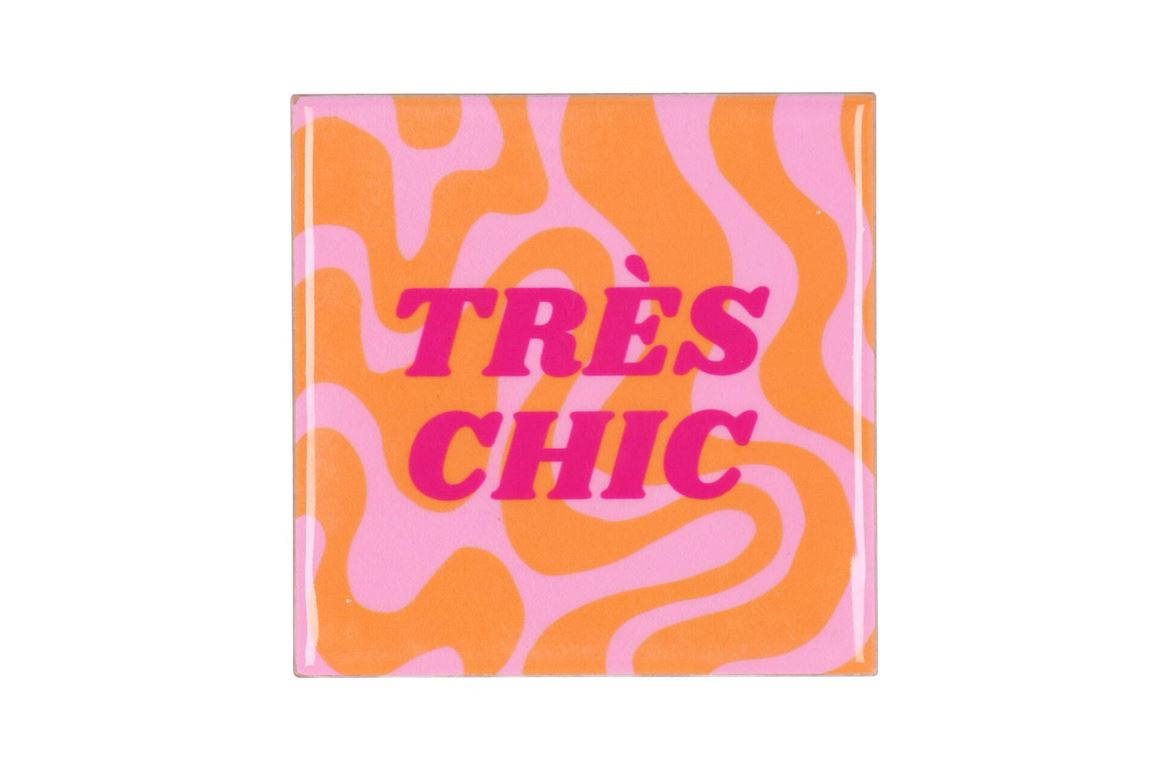 Tile Tres Chic Pink 10x10x1cm