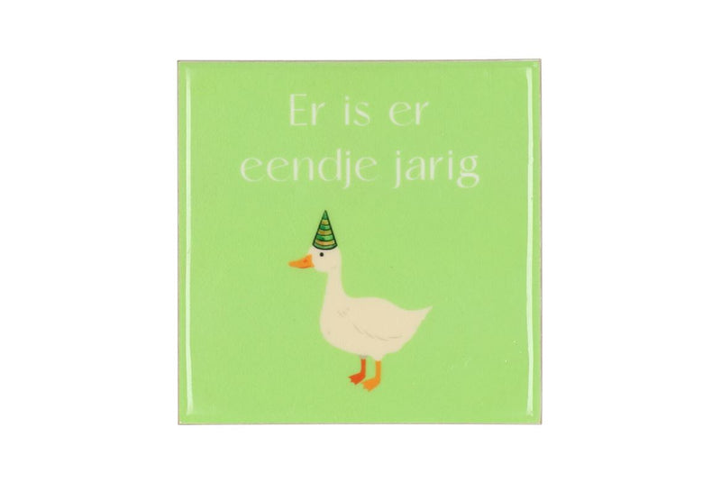 Tile Jarig Green 10x10x1cm