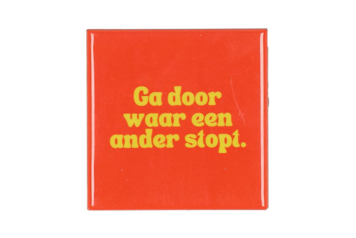 Tile Ga Door Orange 10x10x1cm