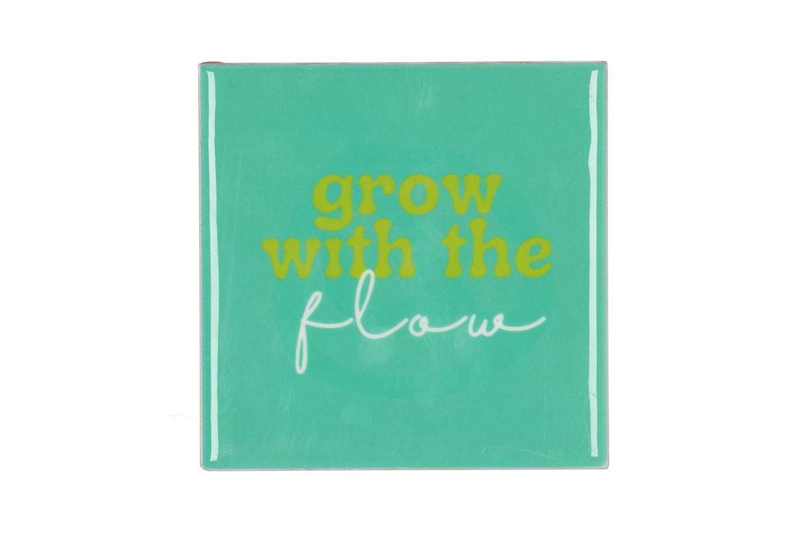 Tile Grow Green 10x10x1cm