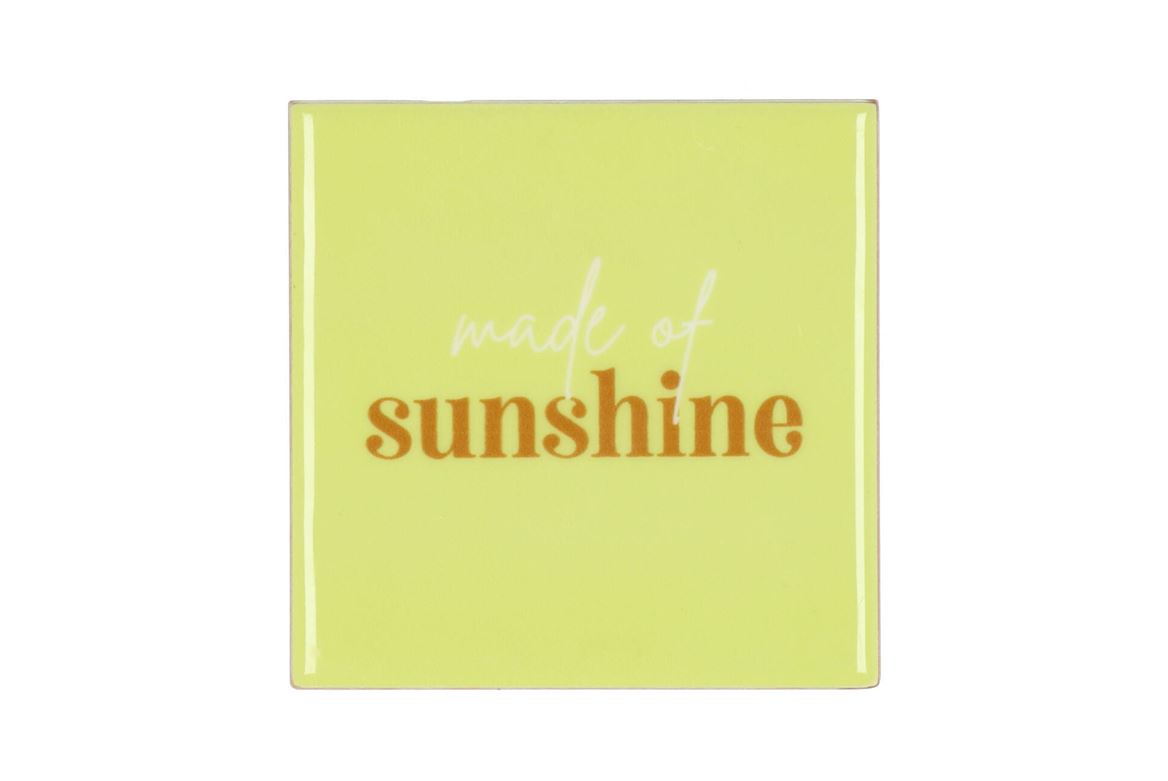 Tile Sunshine Green 10x10x1cm