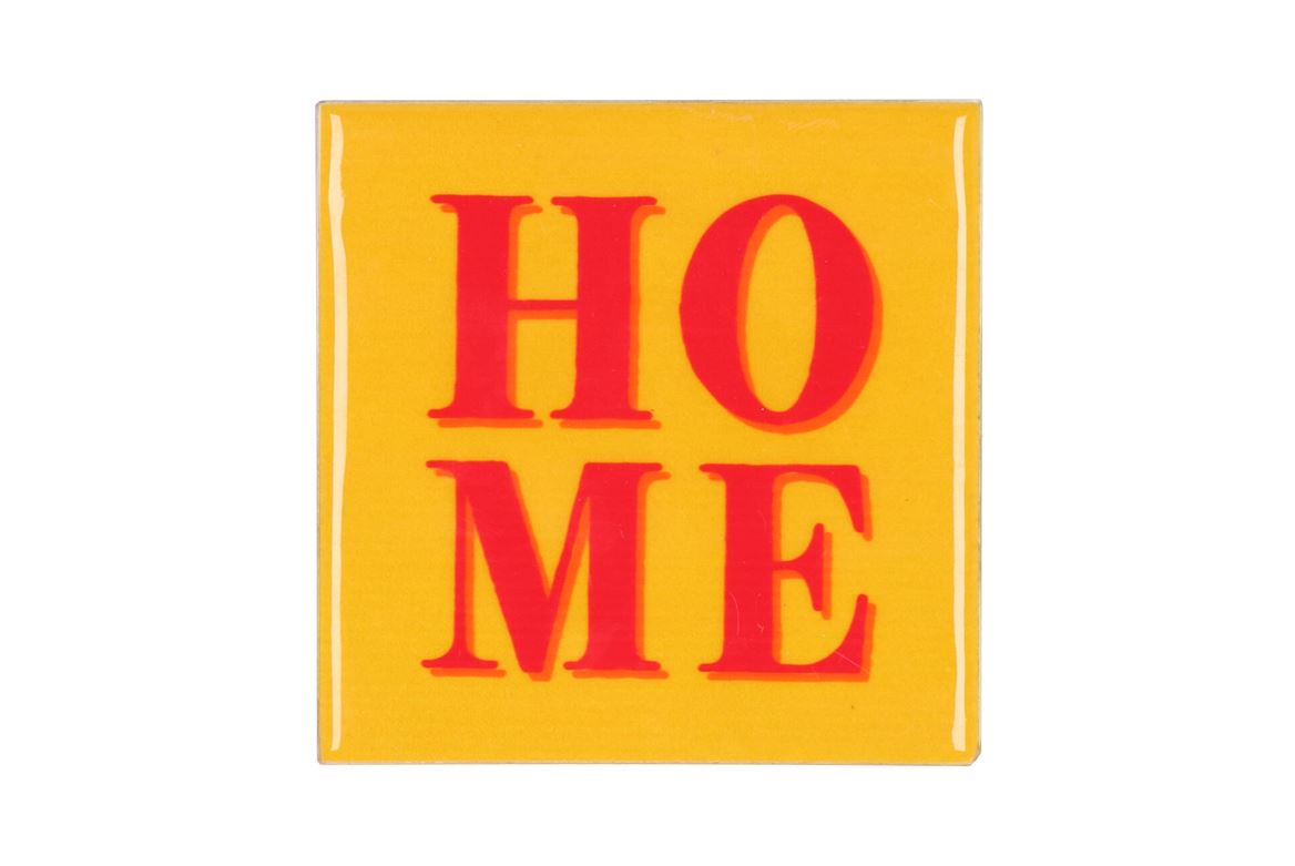 Tile Home Yellow 10x10x1cm