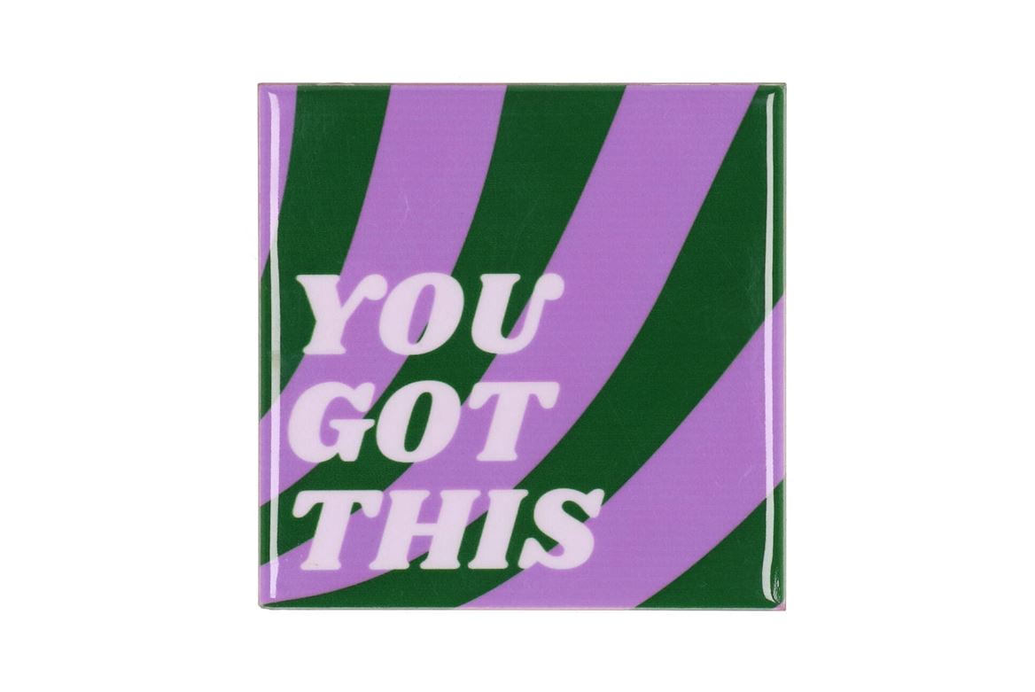 Tile You Got Purple/green 10x10x1cm