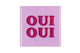 Tile Oui Oui Purple 10x10x1cm