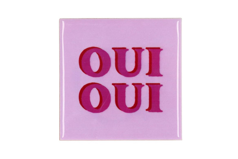 Tile Oui Oui Purple 10x10x1cm