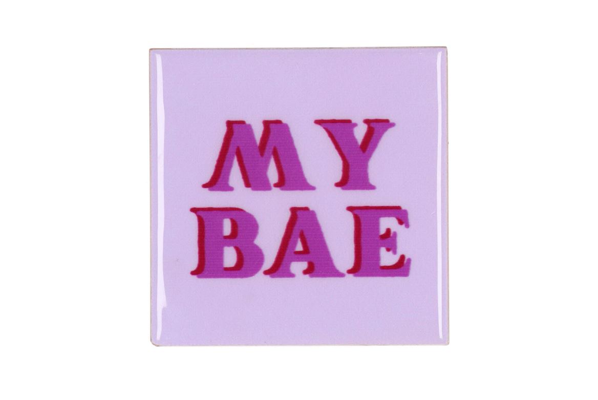 Tile My Bae Purple 10x10x1cm