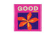 Tile Good Vibes Pink 10x10x1cm