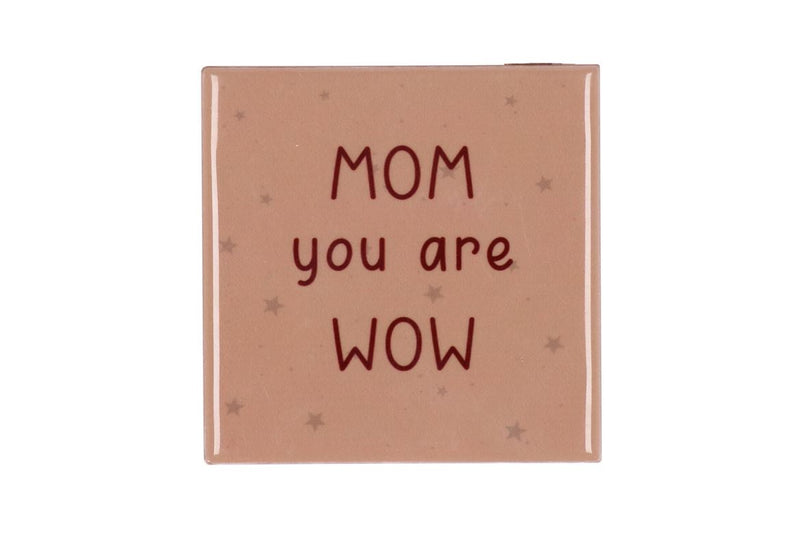 Tile Mom Pink 10x10x1cm