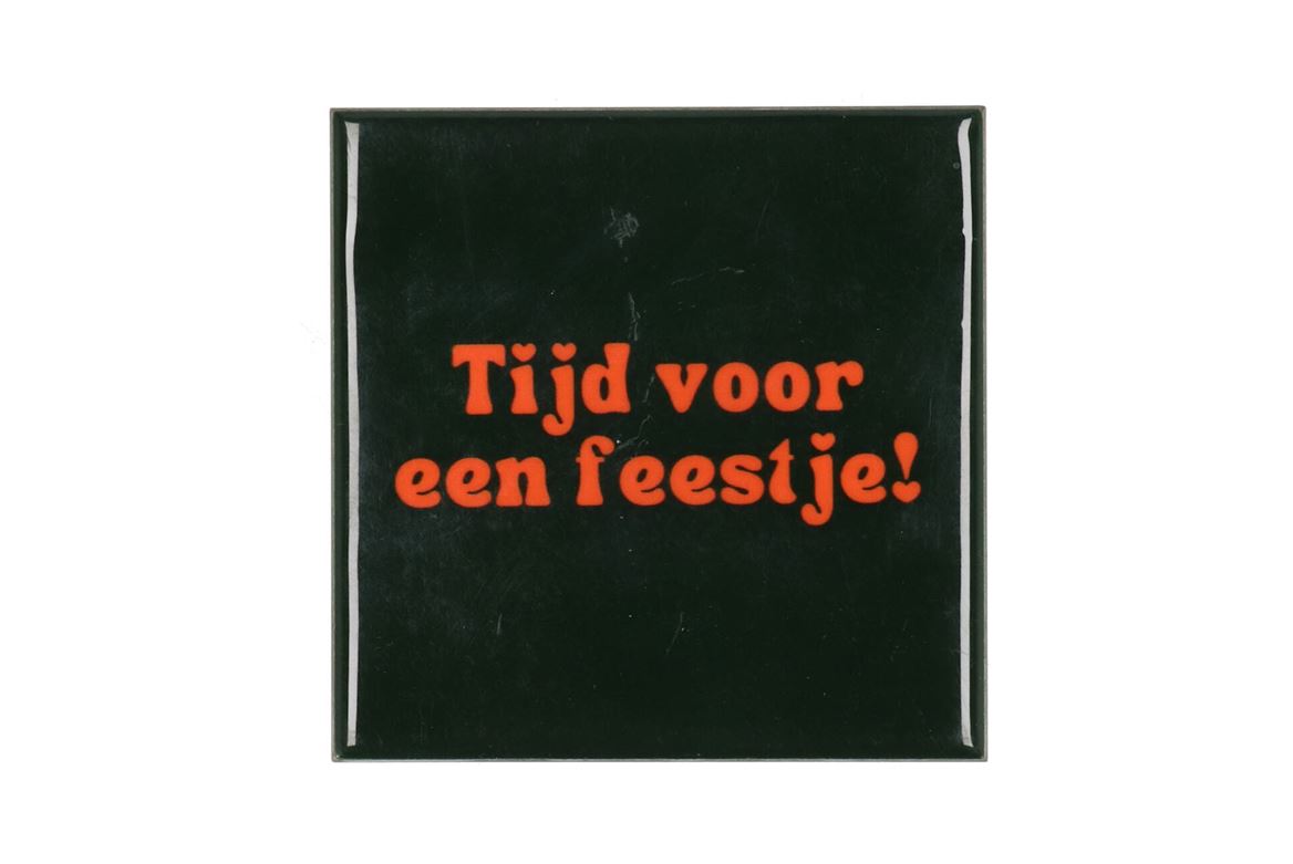 Tile Feestje Green 10x10x1cm