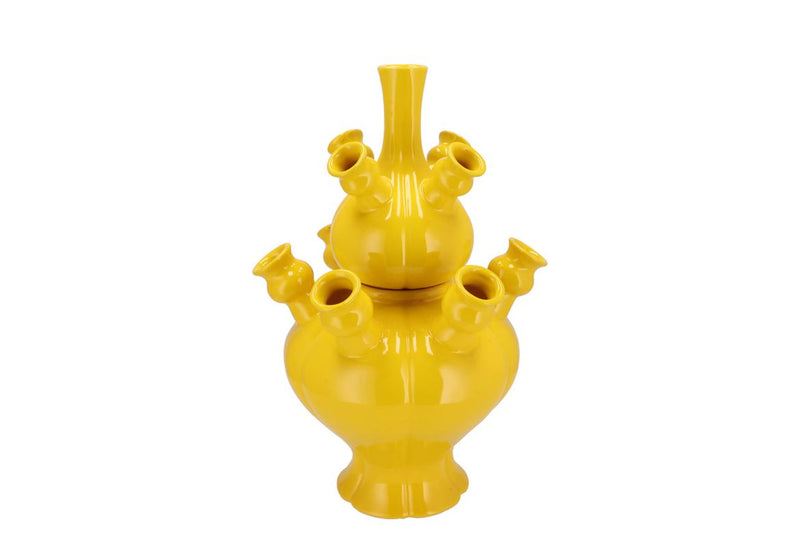 Rotterdam Yellow Vase Set Tulip 25x25x36cm Nm