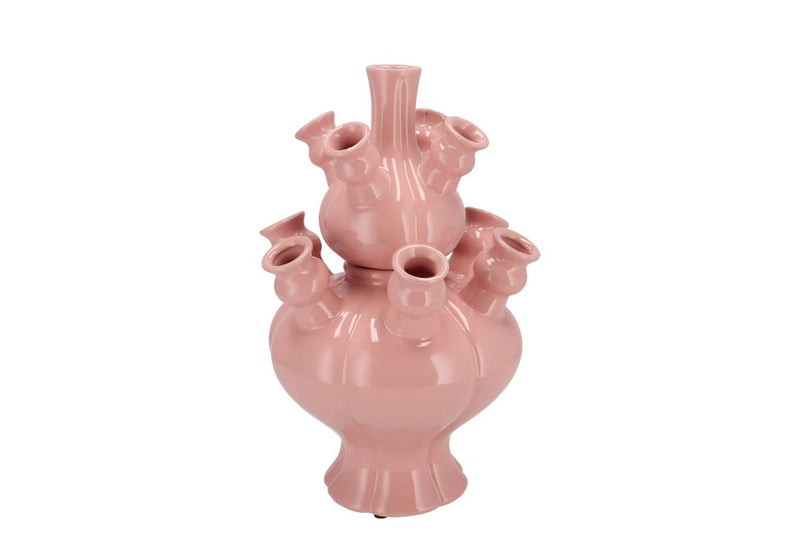 Rotterdam Pink Vase Set Tulip 25x25x36cm Nm