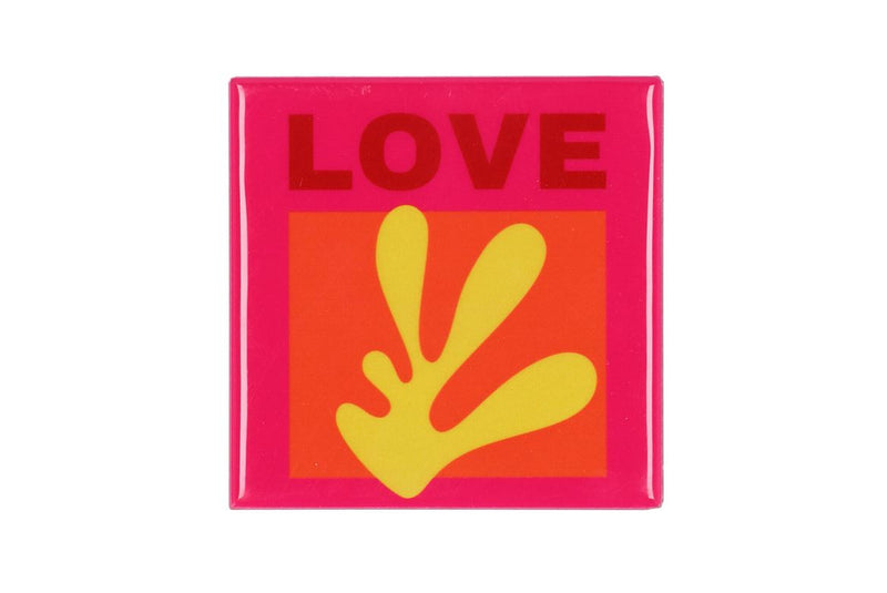 Tile Love Pink/yellow 10x10x1cm