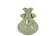 Mara Pistache Vase Neck Lotus 15x15x20cm