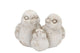 Concrete Antique Birds 16x16x13cm