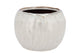 Iron Stone White Ball Pot 20x20x16cm