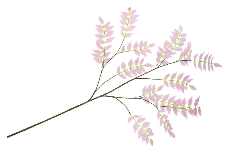 Silk Salix Leaf Purple 135cm Nm
