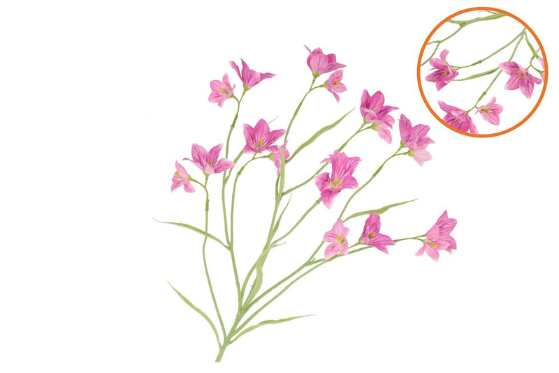Silk Lucky Clover Dark Pink 99cm Nm