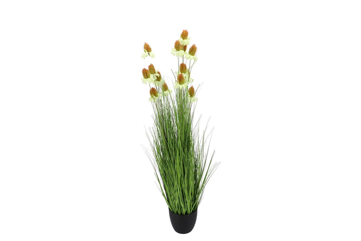 Silk Cosmos Grass Green 120cm Nm
