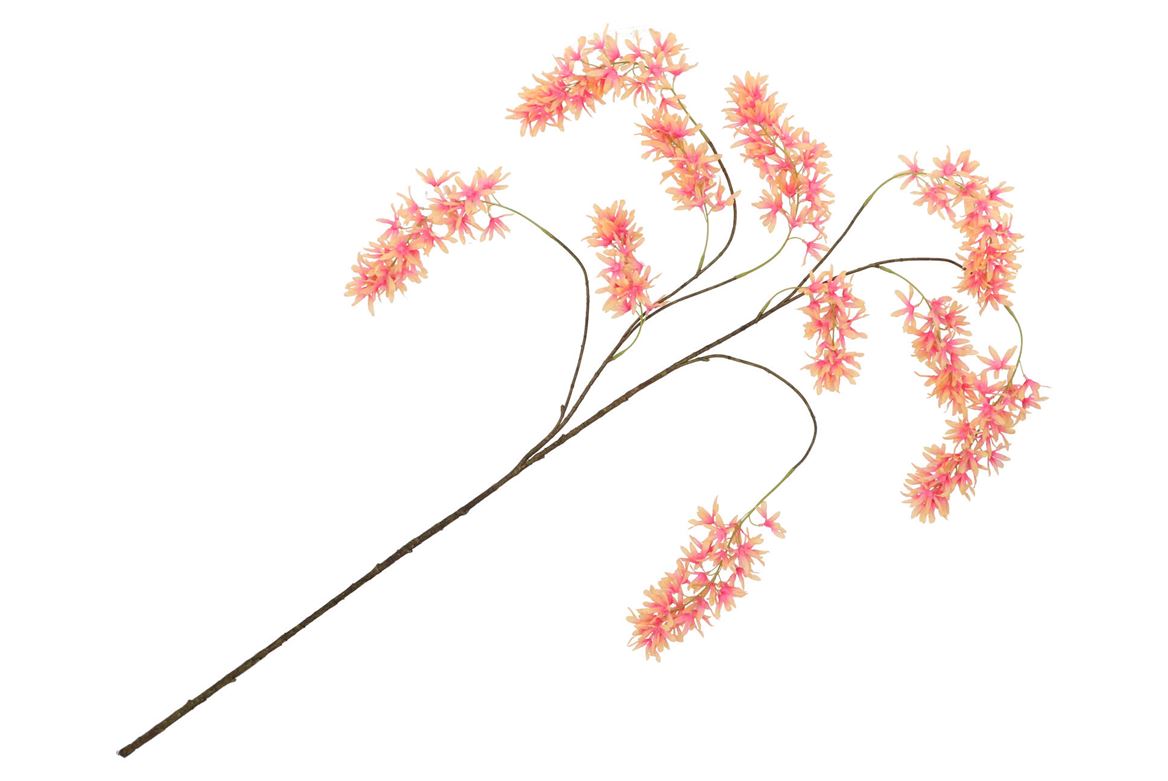 Silk Wisteria Peach 130cm