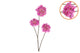 Silk Hydrangea X3 Purple 85cm Nm