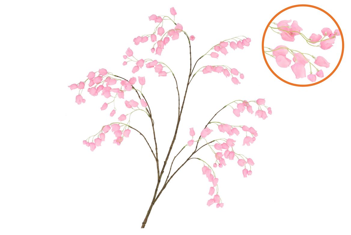 Silk Bellflower Pink 130cm Nm