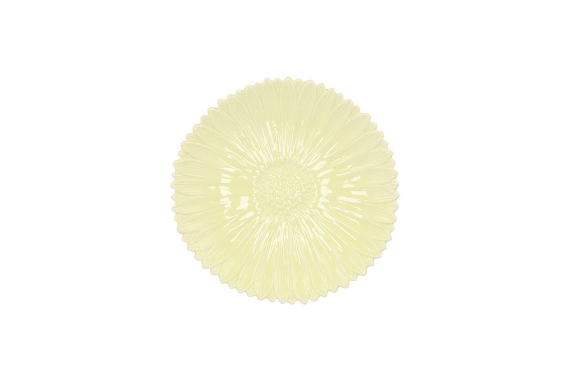 Bloom Daisy Plate Yellow 11x11x2cm