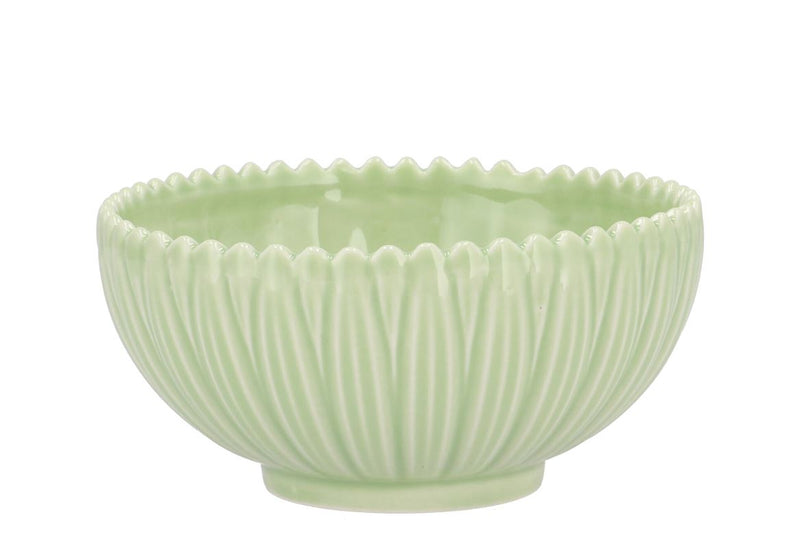 Bloom Daisy Dreamy Green Bowl 18x18x9cm