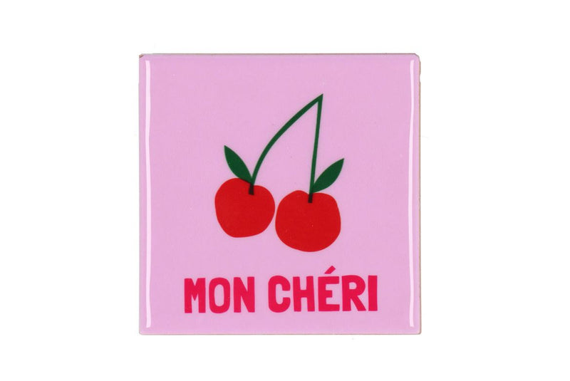 Tile Mon Cherie Pink 10x10x1cm