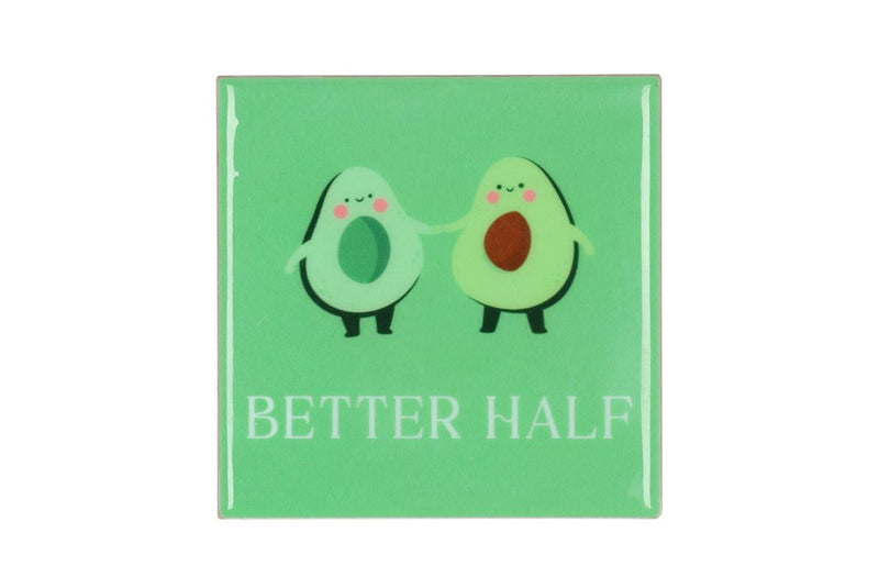 Tile Better Half Green 10x10x1cm