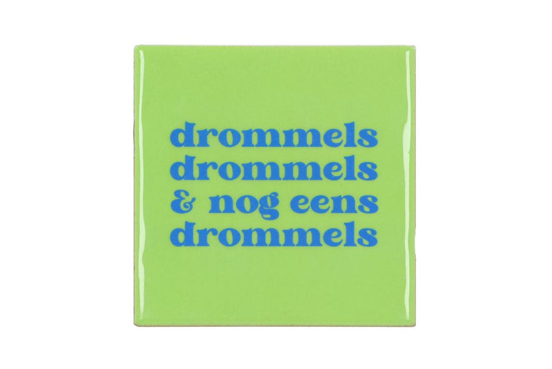 Tile Drommels Green 10x10x1cm