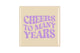 Tile Cheers To Many Years Beige 10x10x1cm