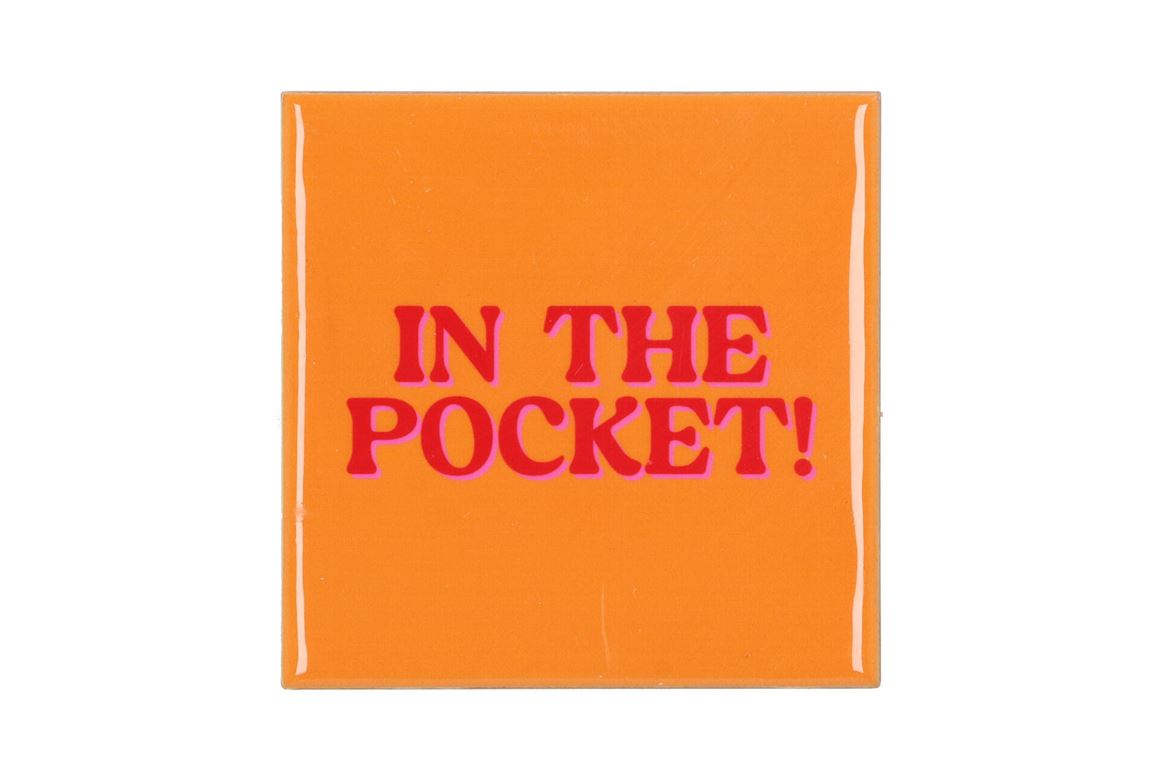 Tile In The Pocket Orange 10x10x1cm